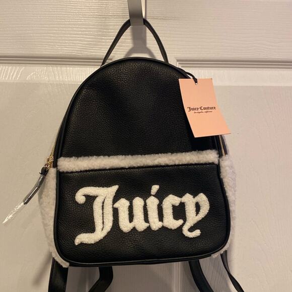 BNWT JUICY COUTURE Sherpa Flashback Backpack main image 4